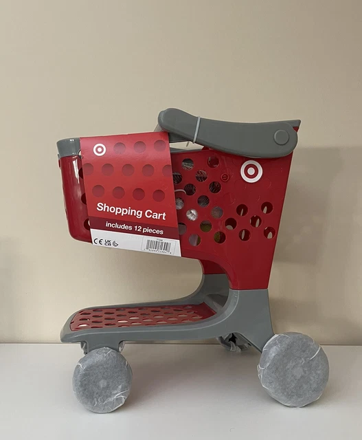 TARGET TOY SHOPPING Mini Cart 12 Pieces Kids Groceries Fruit New 2022