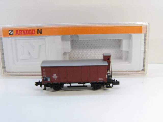 Arnold N 4275 Wagon de Marchandise Couvert, Dc, Top Dans Emballage #15989