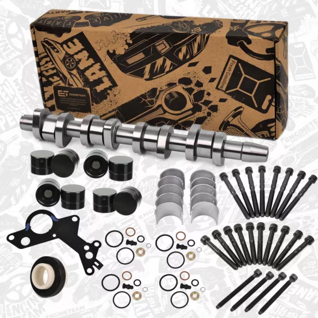 Kit Arbre à Cames 1,9 Tdi Pd Complet VW Audi Skoda Seat Acier 038109101R