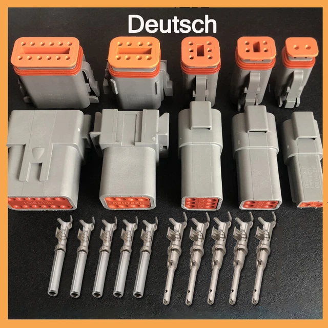 DEUTSCH DT SERIES MULTI PLUG WATERPROOF CONNECTOR 2 3 4 6 8 12 - Foto 2