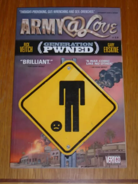 Army@Love Generation Pwned Vol 2 Veitch Erskine Vertigo (PB)< 9781401218324