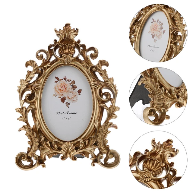 Cornice fotografica ovale annata supporto per immagini arredamento decorazione matrimonio
