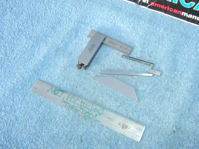 Lufkin 138 Square #Cz  Die-Makers Usa Machinist 5 Pieces No Box Inspection Qa