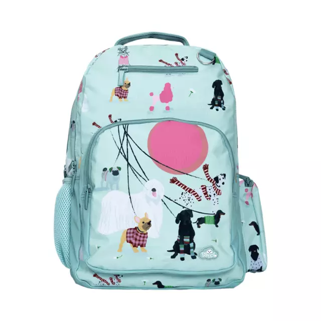 NEW Spencil Big Kids Pooches on Parade Dog Puppy Backpack Rucksack School Bag