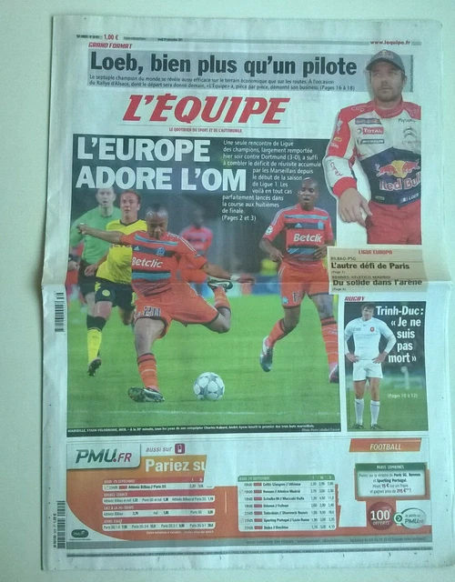 Journal L'Equipe N°25469 Du 09/05/2024 - Édition Spéciale OM-Atalanta, Real-Bayern