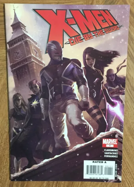 X-MEN: DIE BY THE SWORD Marvel Comics #1 December 2007