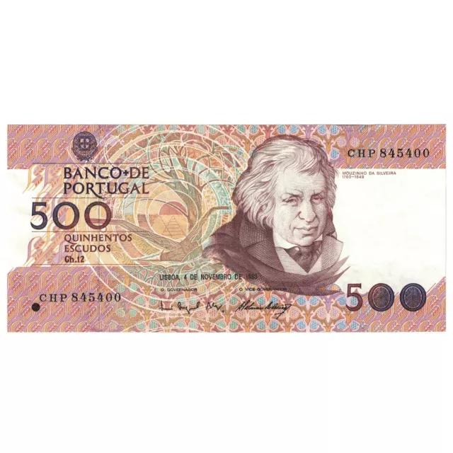 [#635056] Banknote, Portugal, 500 Escudos, 1993, 1993-11-04, KM:180f, AU