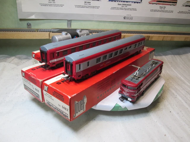 Lot De 8 Essieux Anciens Jouef Pour Trains Miniatures échelle HO - Occasion