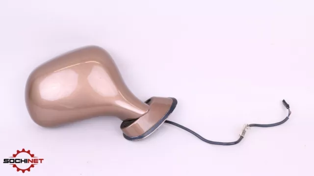 96-02 BMW E36 Z3 Right Passenger Side Door Mirror Brown OEM