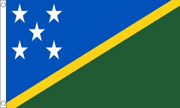 Cortina ataúd bandera nacional de las Islas Salomón con envío rápido