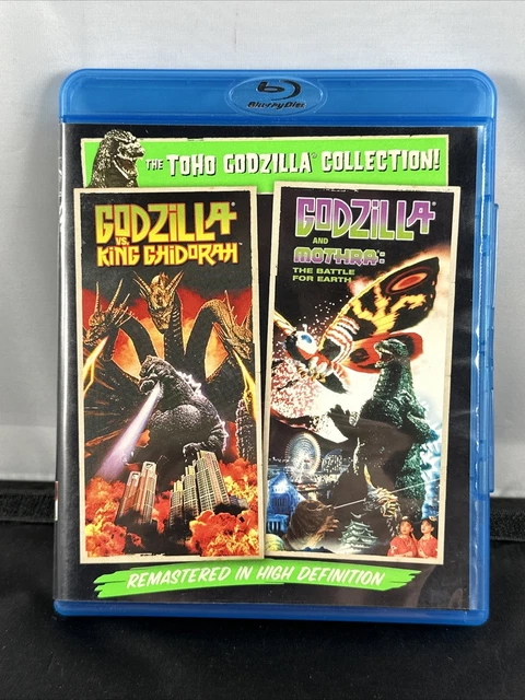 TOHO GODZILLA COLLECTION: Godzilla vs King Ghidorah vs. Mothra Blu-Ray ...