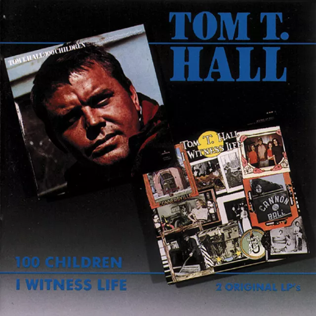 Tom T. Hall - I Witness Life - 100 Children - 2 Original LP's (CD) - Classic ... 3