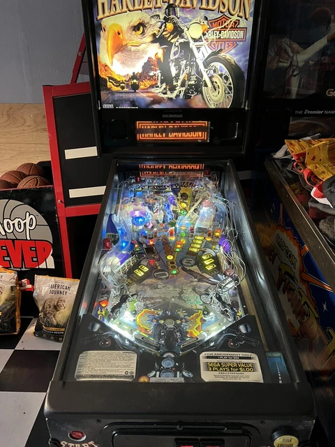 1999 Sega Harley Davidson Pinball Machine