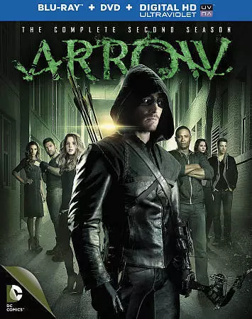 Arrow: The Complete Second Season (Blu-ray/DVD, 2014, 9-Disc Set, Includes...