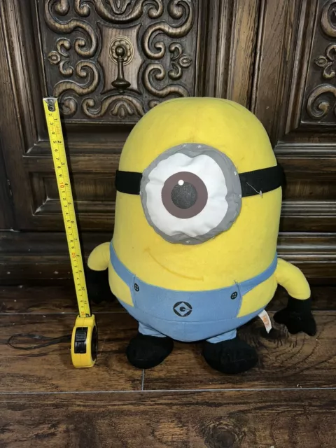 Stuart Minion Plush Despicable Me 2 One Eye Toy Factory Yellow Stuffed Toy 12”