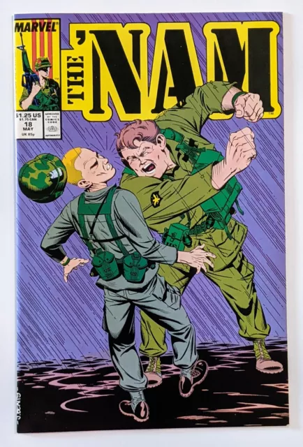 THE 'NAM 18 Marvel Comic 1988 Copper Age Nam