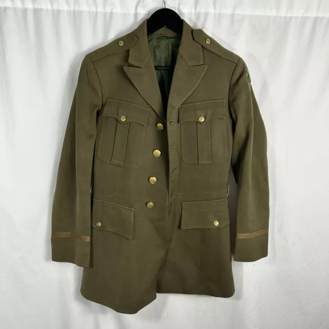 WW1 1920 OFFICER Tunic Jacket 4th Infantry Div Engineers Corps $363.54 ...