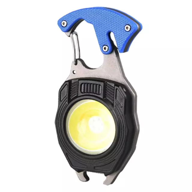 fr 3 Gears Key Lights Portable Cob Work Lights Waterproof for Traveling (Blue) 2