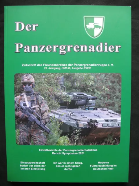 Der Panzergrenadier Bundeswehr Bataillone 2/2021 Munster Ausbildung Ereignisse