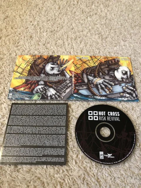 Risk Revival By Hot Cross CD RARE! P-HC Saetia Raein Pg. 99 Loma Prieta Ampere