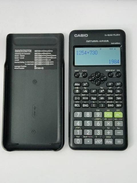 Casio fx au plus ii Clearance