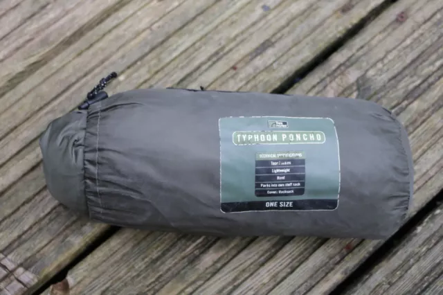 Trek-mates waterproof poncho and stuff sack