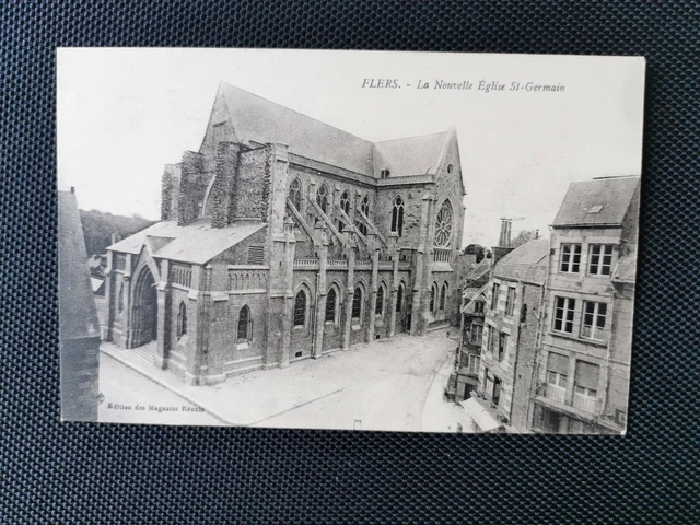 CPA 61 FLERS - La Nouvelle Eglise St-Germain