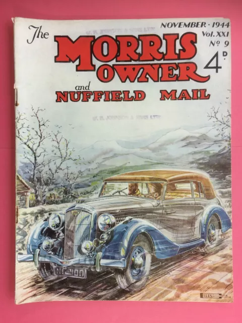 The Morris Amo & Nuffield Mail - No.9 Noviembre 1944 - Scarce Guerra Time