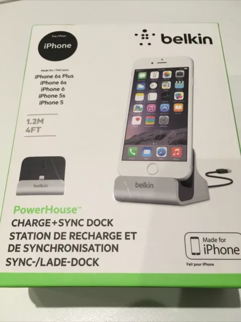 Station De Recharge Et De Syncronisation Belkin Pour iPhone