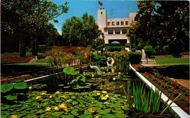 Santa Barbara Calif. Smirking Retirement Home Evangelical Church Postcard 9K
