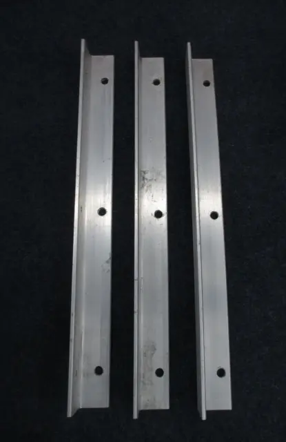 Aluminum Angle 1/4" Thick x 2" x 23" Length 90° Stock x3 Pieces
