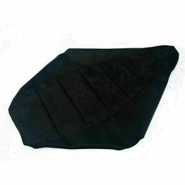 For Kawasaki Gripper Ribbed Soft Seat Cover KFX450 KFX 450 2007 2008-2011 Black
