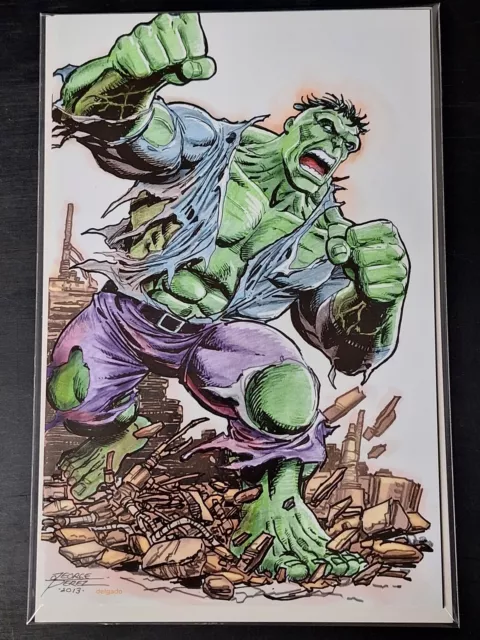 Incredible Hulk 1 Marvel 2023 George Perez 1:100 Virgin Variant