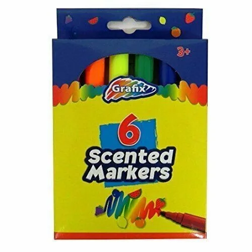 Vintage Mr. Sketch Instant Water Color Markers 8 Colors Scented