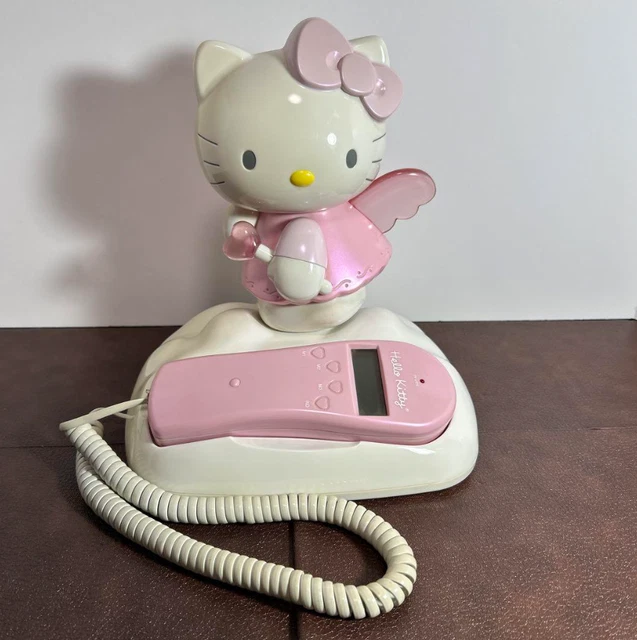 ハローキティ フラッシュテレフォン 電話 レトロ レア 薄暗い