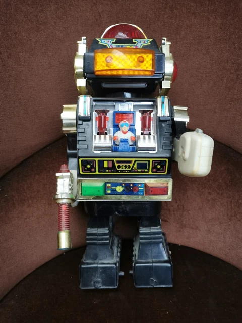 Robot SON AI Star Robot - Taïwan 1985 - Fonctionne Avec Son Arme - Vintage Années 80