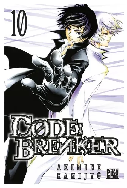 manga Code Breaker Tome 10 Shonen Akimine Kamijyo Livre Comme Neuf Pika VF Rare