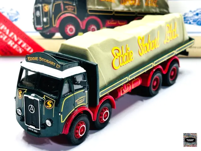 Corgi 97327 Classics Atkinson 8 Wheel Rigid With Load Eddie Stobart