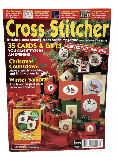 CROSS STITCHER PROJECT MAGAZINE ISSUE 38 Christmas ‘95