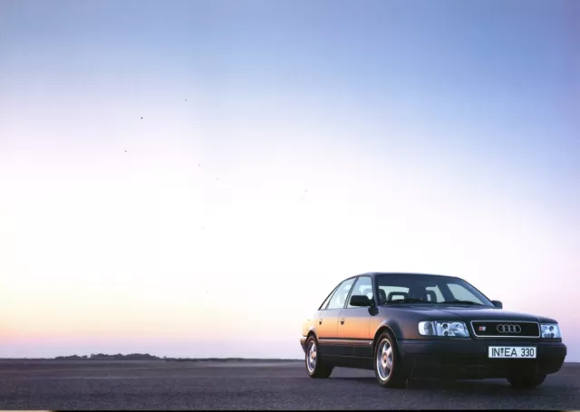 Audi S4 Poster 1994 ca. 41,8 x 29,7 cm Top-Zustand einseitig bedruckt (4)