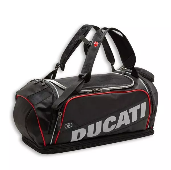 Ducati Redline D1 Reisetasche Rucksack schwarz Backpack NEU