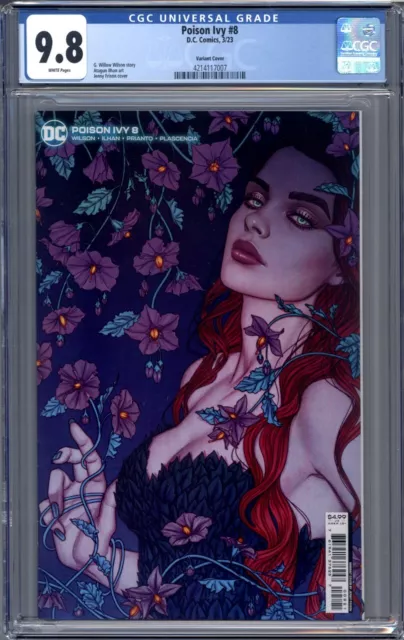 Poison Ivy #8 Jenny Frison Variant 1st Print DC Comics CGC 9.8