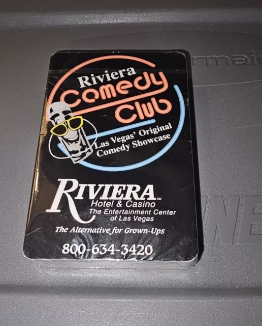 3 Riviera Casino Las Vegas Souvenir Playing Cards Sealed La Cage Splash W1 2