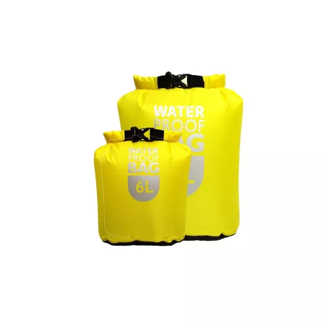 Waterproof Dry Bag Storage Tear-proof W/ Buckle 6/12L Outdoor Portable
