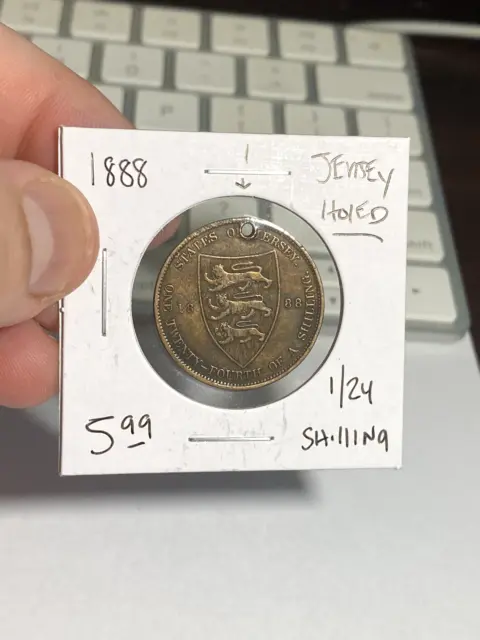 1888 Jersey 1/24 Shilling