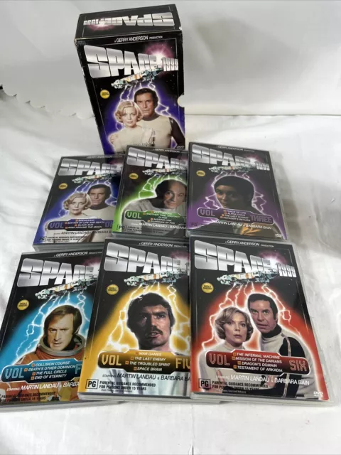 Space 1999 - Year 01 : Vol 1-6 | Boxset (DVD, 1975) Space 1992- Year 02: Vol 1-6