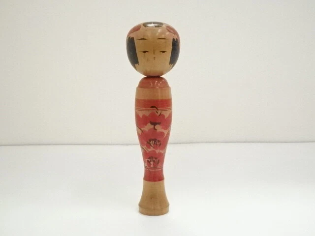 44162# TRADITIONAL JAPANESE CRAFT / KOKESHI DOLL (24.8 cm)/ ARTISAN WORK