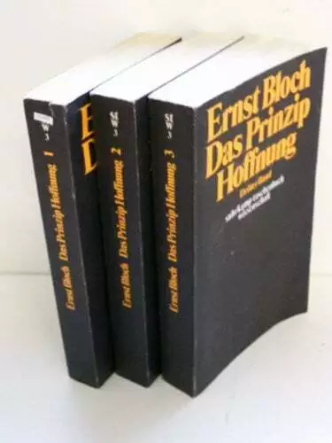 Das Prinzip Hoffnung. 3 Bände Bloch, Ernst: Buch