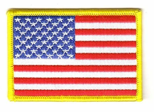 Flaggen Aufnäher Patch USA Fahne Flagge