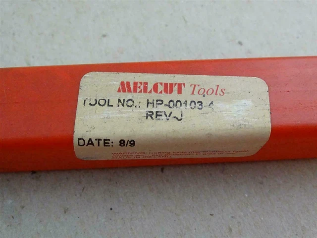 Melcut Tools  .500" Tin Coated Step Drill Bit, Morse Taper , HP-00103-4 REVJ 2